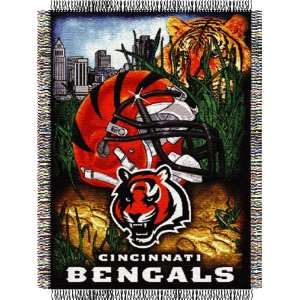  NFL Acrylic Tapestry Throws   Bengals