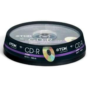  TDK CDR80 Audio Spindle 10 Electronics