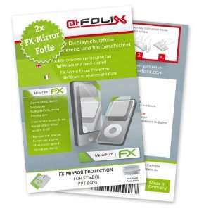  2 x atFoliX FX Mirror Stylish screen protector for Symbol PPT 
