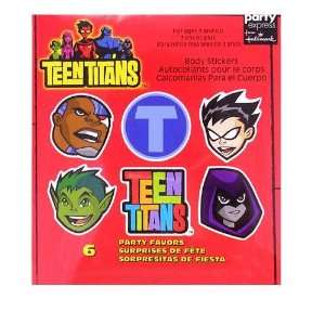    Teen Titans   Party Supplies   Temporary Tattoos Toys & Games