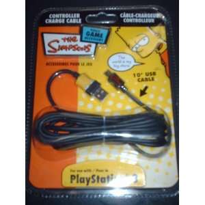 The Simpsons Controller Charge Cable