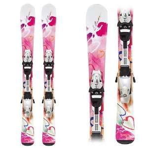   Girls Skis with EL 7.5 Quick Trick Bindings 2012