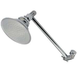  10 inch adjustable height shower extension arm with shower head kit