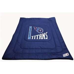 Tennessee Titans Locker Room Twin Size Jersey Comforter 