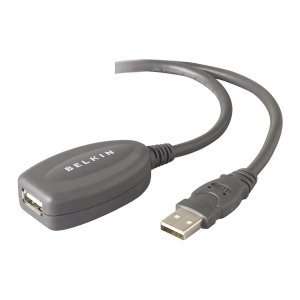 Belkin USB Extension Cable. 16FT USB ACTIVE EXTENSION CABLE AA M/F USB 