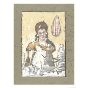  Chief Pot Washer Giclee Poster Print by Julia Hawkins 