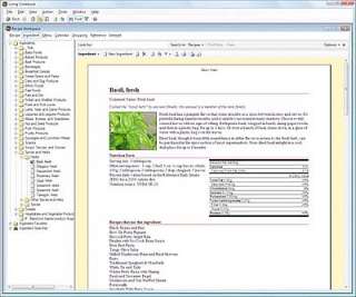 living cookbook lets you calculate nutrition for any recipe ingredient 