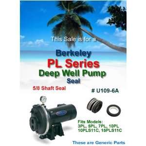  Berkeley PL Series Deep Well Pump Shaft Seal U109 6A 