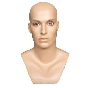  New Male Mannequin Head Display Bust For Glasses, Scarfs 